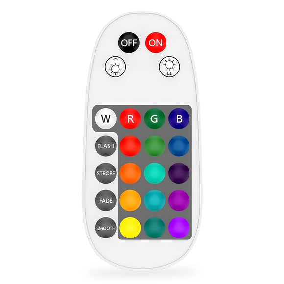 ZJ-BRBM-24K Battery Powered bluetooth BT Mesh 24Keys RF Remote Control for RGB LED Controller and Lamp