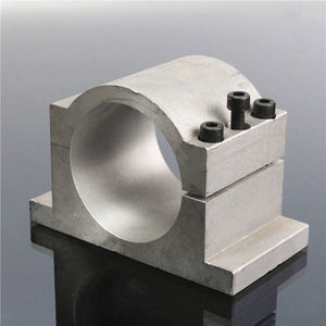 80mm Diameter CNC SpindlE-mount Bracket Clamp with 3pcs Screws