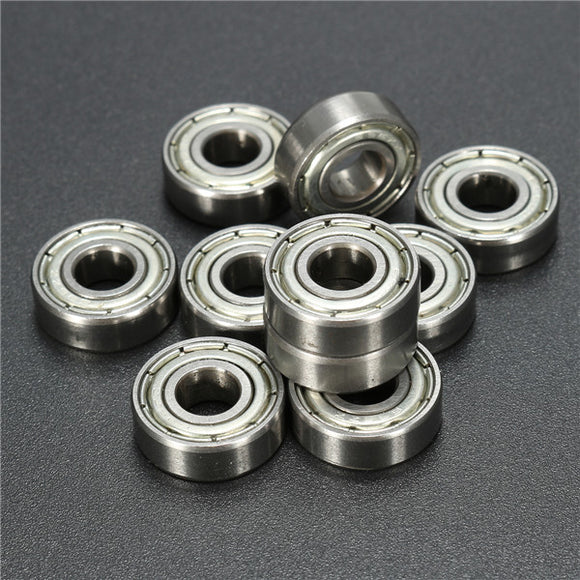 10pcs 696ZZ 6x15x5mm Ball Bearings Double Shielded Miniature Ball Bearing