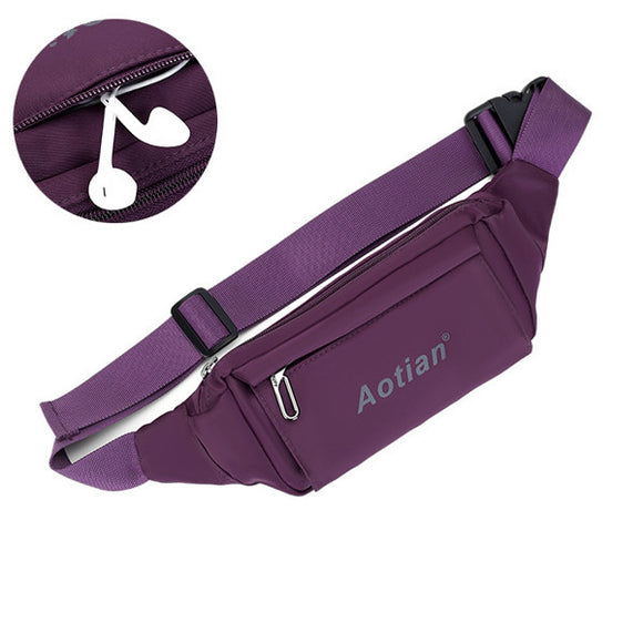 Women Men Outdoor Sports Waist Bags Casual Crossbody Bags Light Waterproof Running Bags