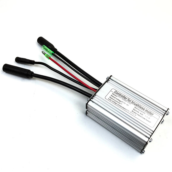 36/48V 17A 350W Brushless Electric Bicycle Scooter Standard Square Wave Controller KT Series Motor Conversion Kit