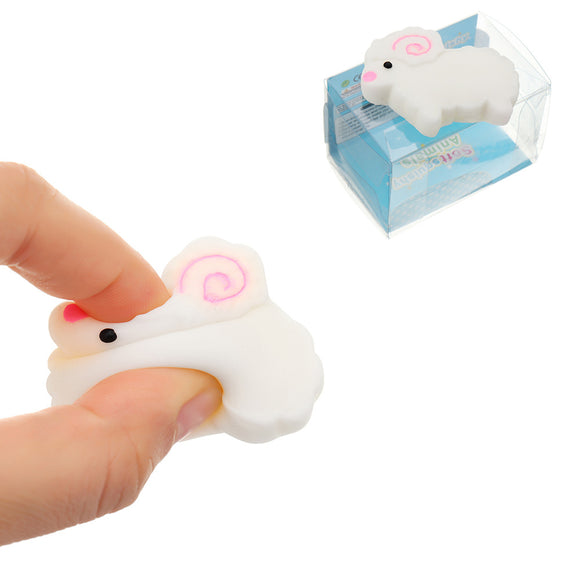 Mochi Squishy Cute Sheep Squeeze Cute Healing Toy Kawaii Collection Stress Reliever Gift Decor