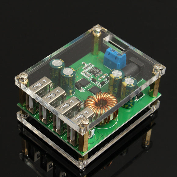 DC-DC 7-60V To 5V 5A 4USB Output Buck Converter Step-down Power Supply Module