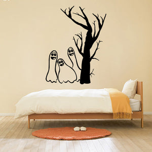 KST-22 Halloween PVC  Goblin  Wall Stickers  Window Decoration Festival Wall Decals Poster