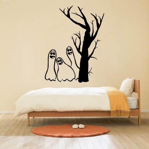 KST-22 Halloween PVC  Goblin  Wall Stickers  Window Decoration Festival Wall Decals Poster
