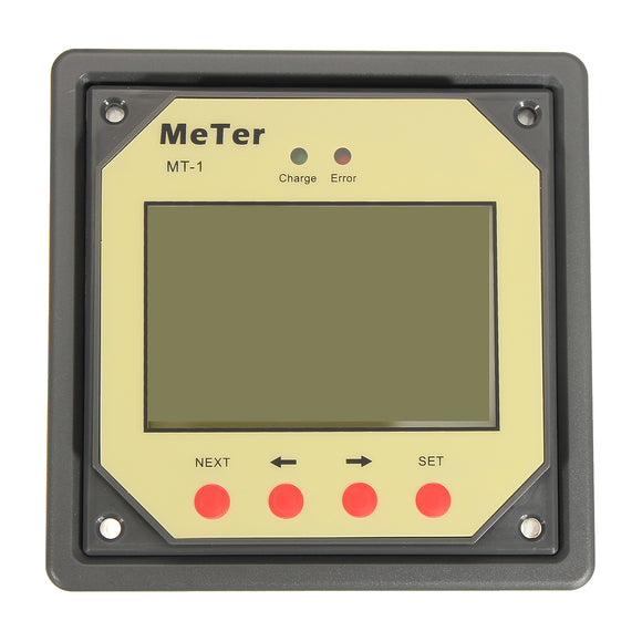 Remote Meter LCD Display Solar Charge Controller Meter Dual Battery Solar Panel Charging System MT1 10m