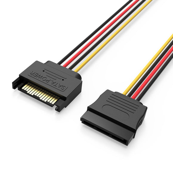 Vention KDABY 15PIN Male to Female SATA Hard Disk Cable Power Supply Extension