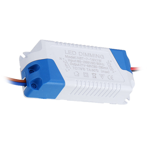 7W 9W 12W 15W LED Non Isolated Modulation Light External Driver Power Supply AC90-265V Constant Current Thyristor Dimming Module