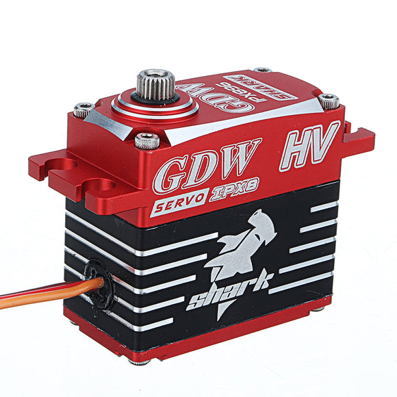 GDW BLS896 IPX896 Shark 38KG 160 Metal Gear Brushless Waterproof Digital Servo For RC Models