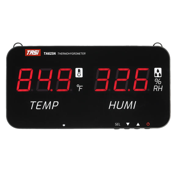 TASI TA623A Intelligent Temperature Humidity Meter Wall-mounted Digital Thermometer Hygrometer Industrial Agricultural Thermo-hygromete