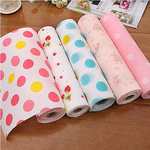 300cm Japanese Style Drawer Antibacterial Moisture Mat Pad Household Table Mats Wallpaper