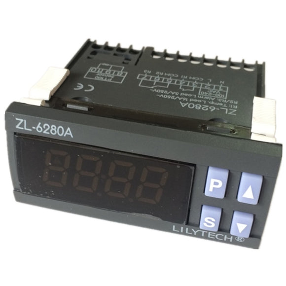 LILYTECH ZL-6280A PT100 400C 16A Temperature Controller Thermostat Digital Thermostat High Temperature Oven Thermostat