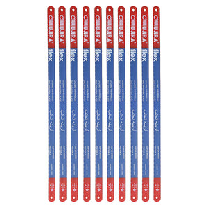 Effetool 10pcs High Carbon Steel Hacksaw Blades 300mm Metalworking Saw Blade for Cutting Metal Tools