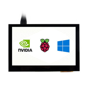 Wareshare 4.3 Inch IPS HDMI Display Capacitive Touch Screen Support for NVIDIA Jetson Nano Raspberry Pi /Zero