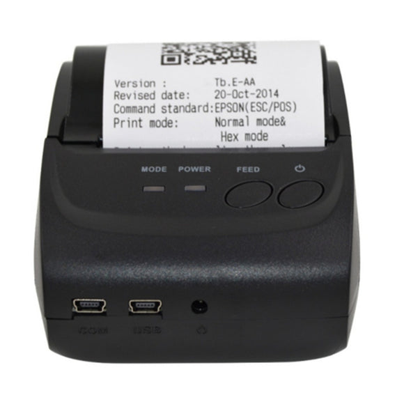 bluetooth Thermal Receipt Printer Pocket Printer POS Thermal Receipt Printer For IOS Android Windows