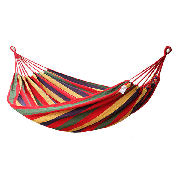 280100cm Outdoor 2 People Double Hammock Portable Camping Parachute Hanging Swing Bed Max Load 350kg