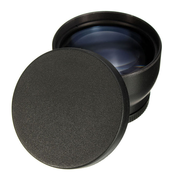 52mm 2X Telephoto Lens for Nikon D3100 D5200 D5100 D7100 D90 D60 DSLR Camera with Filter Thread