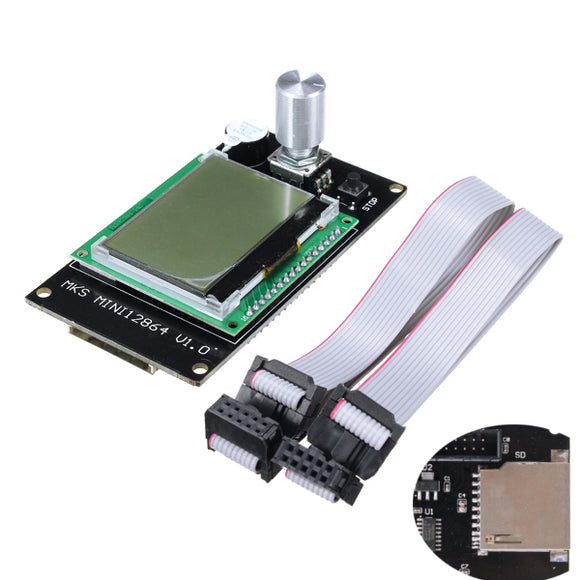 MKS Mini 12864LCD Controller Side Inserted SD Card For 3D printer Marlin