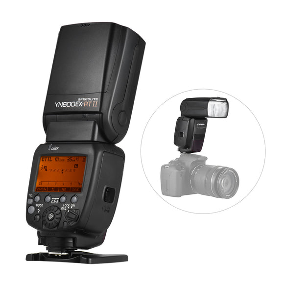 YONGNUO YN600EX-RT II 2.4G Wireless HSS Master TTL Flash Speedlite for Canon