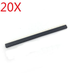 20X 40 Pin Female 2.0mm Spacing Single Row