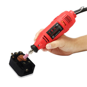 180W Mini Electric Grinder Polishing Carving Pen Machine Metal Wood Glass Tool Set