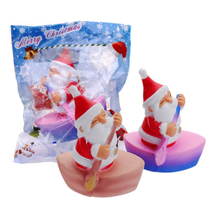 Cooland Christmas Rowing Man Squishy 12.410.27.5CM Soft Slow Rising With Packaging Collection Gift