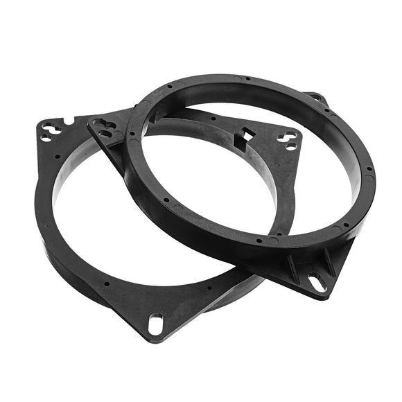 1 pair 6.5 Car Stereo Speaker Black Spacer Ring Bracket Holder For Toyota Nissan