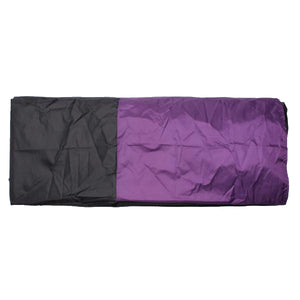 Motorcycle Dust Rain Cover Waterproof UV Protection Black+Purple XL