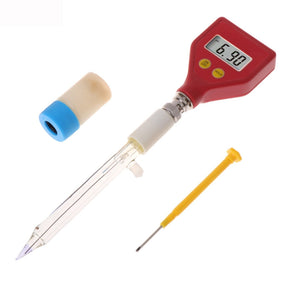 Digita PH Meter Water Quality Tester with Sharp Glass Electrode for Water Food Cheese Milk Soil pH Test