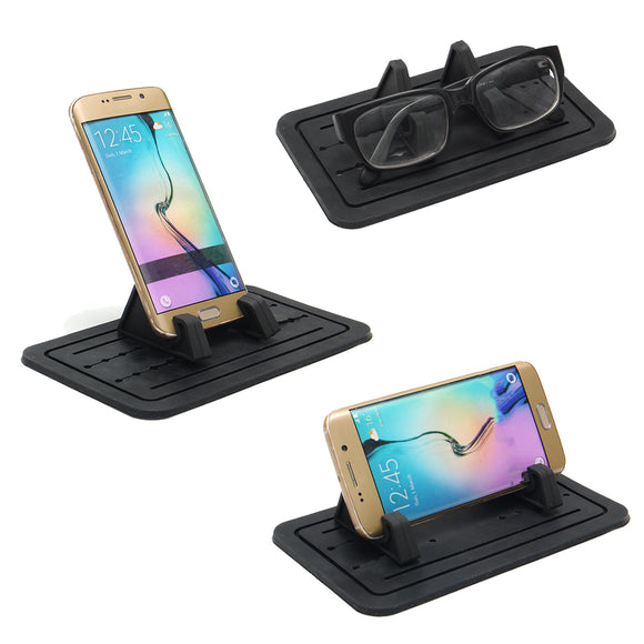 Universal Car Silicon Pad Dash Phone Holder Mount Dashboard Stand for iPhone Samsung Xiaomi Huawei