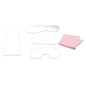 4Pcs Stainless Steel Dental Orthodontic Intra-oral Clinic Photography Mirror Reflector