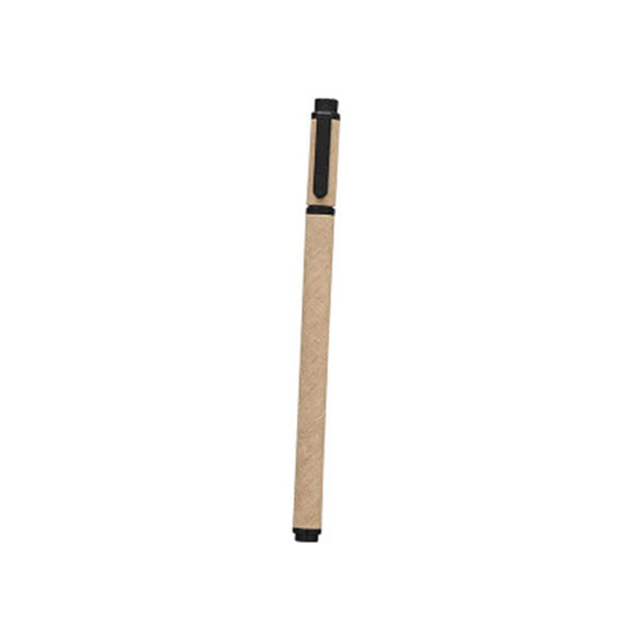 Creative Stationery Kraft Paper Shell Gel Pen In Black 10 Pcs