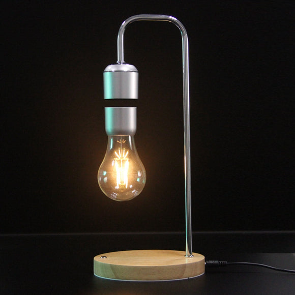 Magnetic Levitating Floating Suspended Bulb Desk Table Lamp Room Decor Night Light
