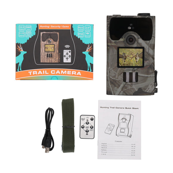 LW16C Waterproof 16MP 1080P 110 Degree FOV 940nm IR LED Infrared Wildlife Trail Trap Hunting Camera