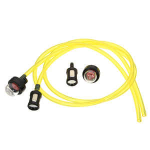 Brush Cutter Trimmer Whipper Fuel Line Hose Primer Bulb for Homelite Craftsman Husqvarna