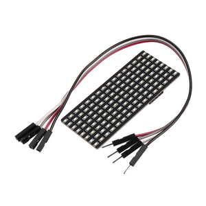 Wemos Expression Panel Blue LED Display Board For ESP32 ESP8266 For Arduino Mircobit