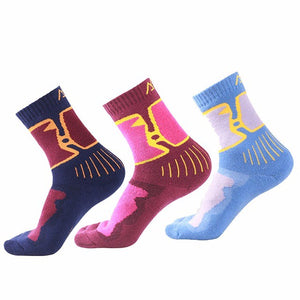 Santo S018 Women Winter Warm Full Thick Merino Wool Socks Ladies Thick Athletic Woolen Girls Socks