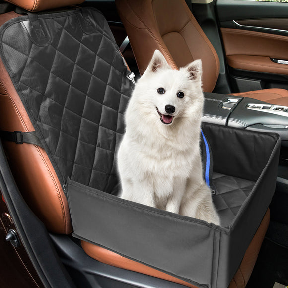 MATCC Pet Dog Car Seat Medium-Sized Small Dog Rear Seat Front Seat Dog Seat Waterproof