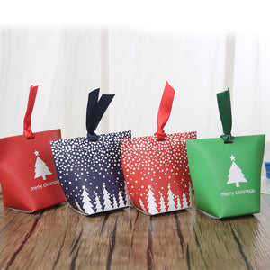Christmas 12 Pcs Paper Gift Box Candy Box Jewelry Packaging Box Stocking Christmas Gift Bags