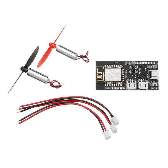 Wemos TTGO T-thruster DIY WiFi Wireless Module Controlled Tiny Plane KIT ESP8266 Development