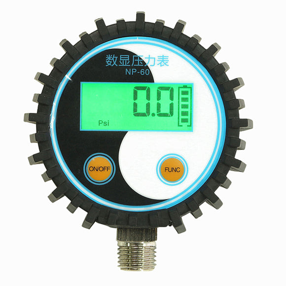 0-10bar/0-145psi G1/4 Battery Powered Digital Pressure Gauge Pressure Tester