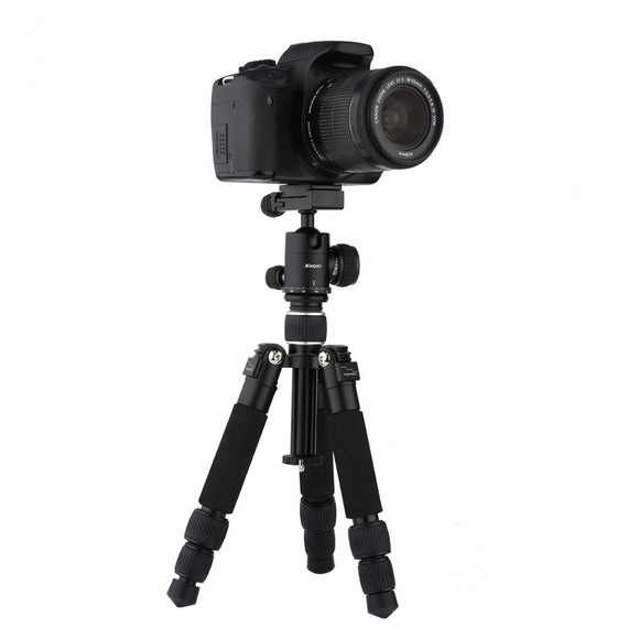 SHOOT XTGP441 Portable Tripod 3 Sections Foldable Telescopic Tripod with Ball Head for DSLR Cameras
