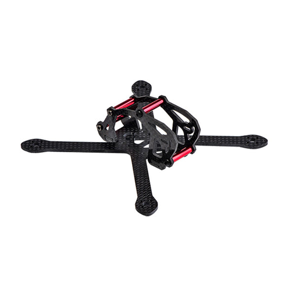 HJ-150X 150mm Wheelbase 2mm Arm Carbon Fiber RC Drone FPV Racing Frame Kit 35g