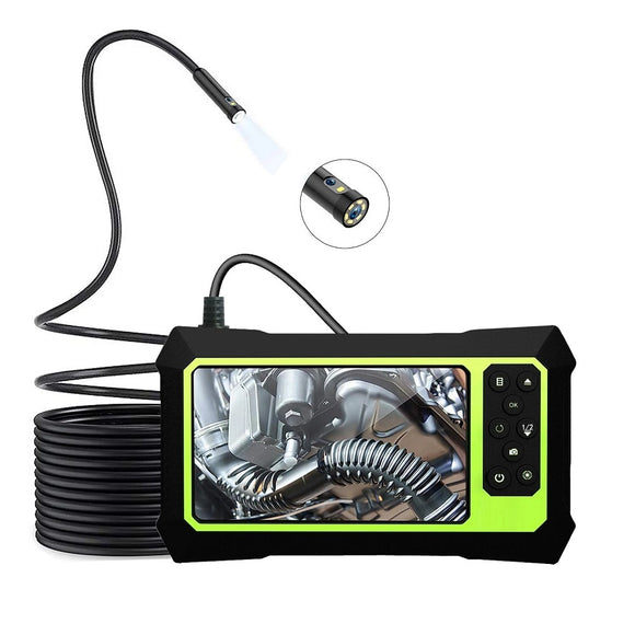 B315 5M 4.3 Inch LCD Display Screen 1080P Handheld Borescope Industrial 8mm Dual Camera Borescope with 6 LEDs