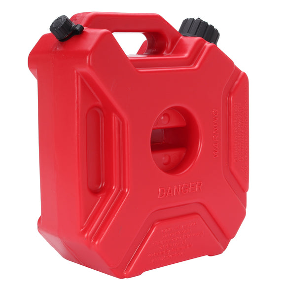 5L Portable Fuel Tank Plastic Jerry Can Diesel Motorcycle Gas Spare Container