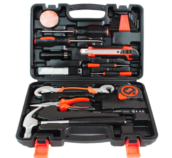 25Pcs Household Combination Kit Gift Set Hardware Toolbox Wide Application Hand Tool General Household Tools Kit