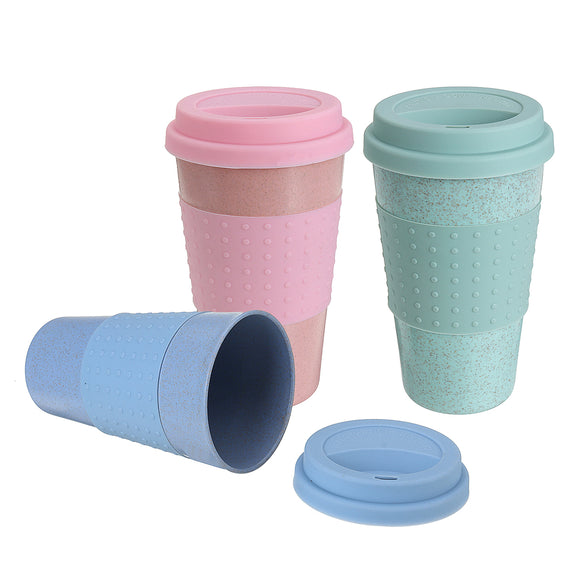 330ml Portable Reusable Cup Silicone Water Bottle Travel Drinking Container Coffee Mugs