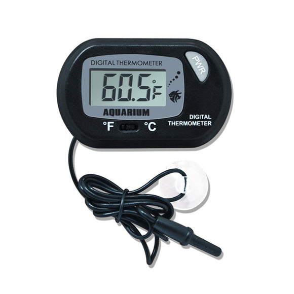 Loskii PT-01 Digital LCD Screen Sensor Aquarium Water Thermometer Controller Wired Fish Tank Thermometer