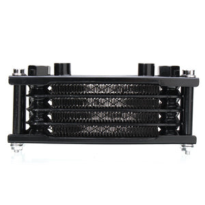 Motorcycle Engine Cooler Oil Fuel Cooling Radiator ATV Go Kart Quad 65ml 200X82X45mm/7.9X3.2X1.8