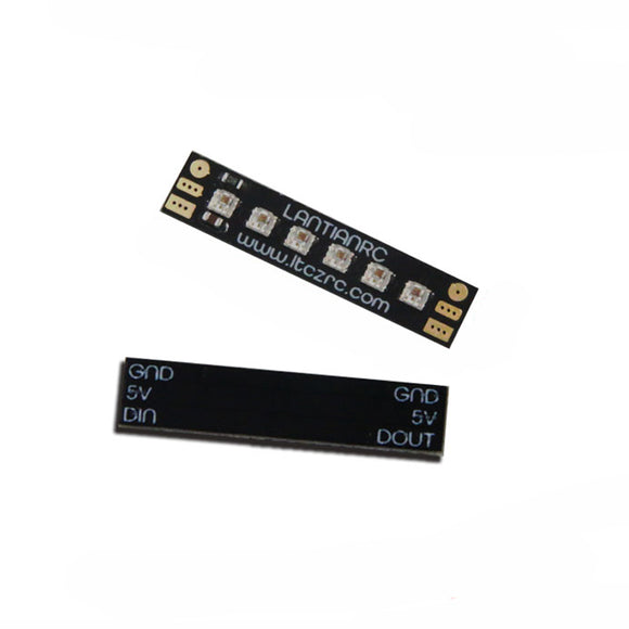 LantianRC WS2812 2812 LED Light Board 5V for RC Drone FPV Racing 0.3g